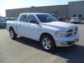 2012 Bright White Dodge Ram 1500 Big Horn Crew Cab 4x4  photo #5