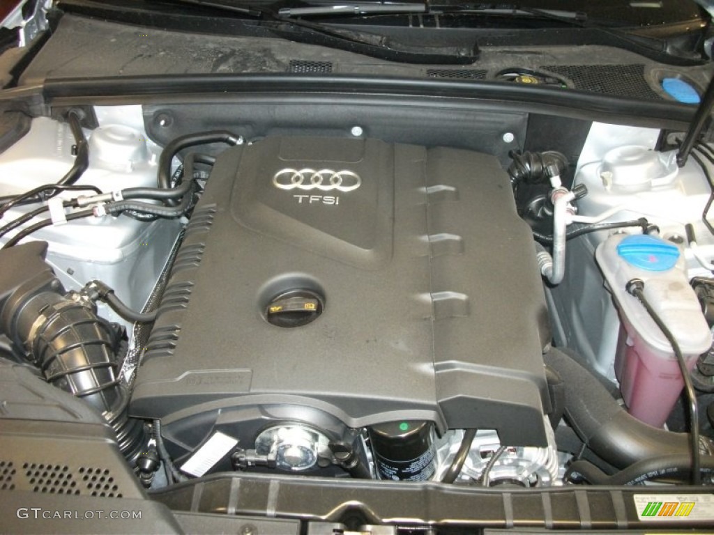 2012 A4 2.0T quattro Sedan - Ice Silver Metallic / Black photo #16