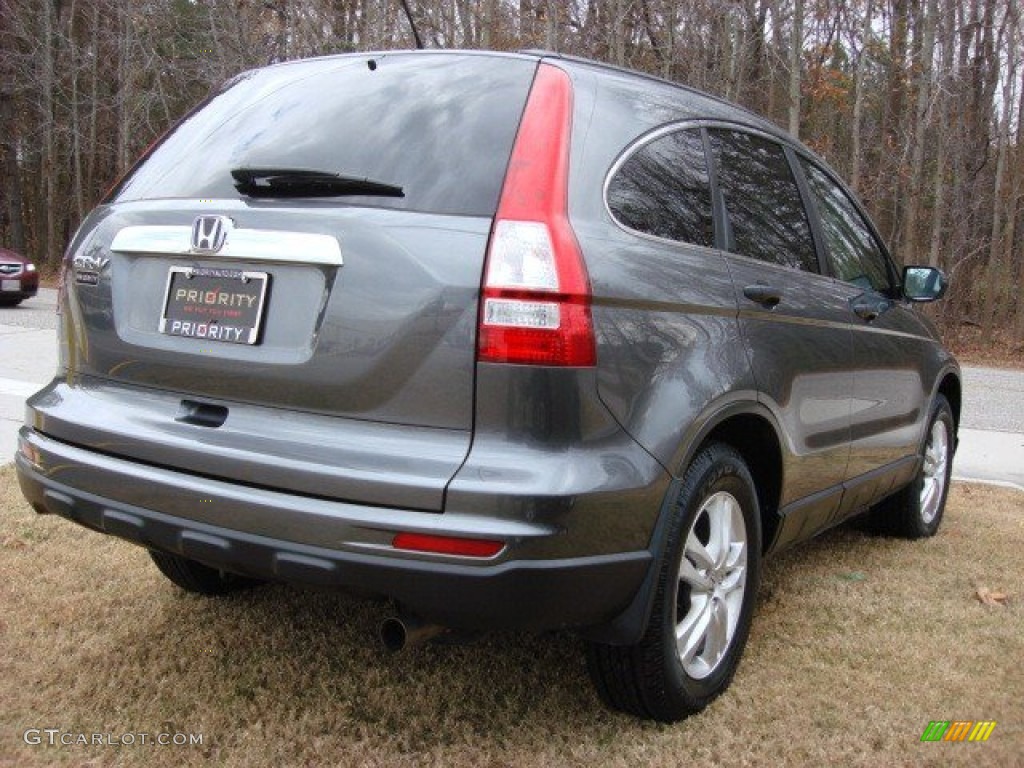 2010 CR-V EX - Polished Metal Metallic / Black photo #5