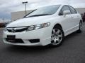 Taffeta White - Civic LX Sedan Photo No. 1