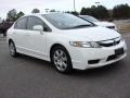 Taffeta White - Civic LX Sedan Photo No. 8