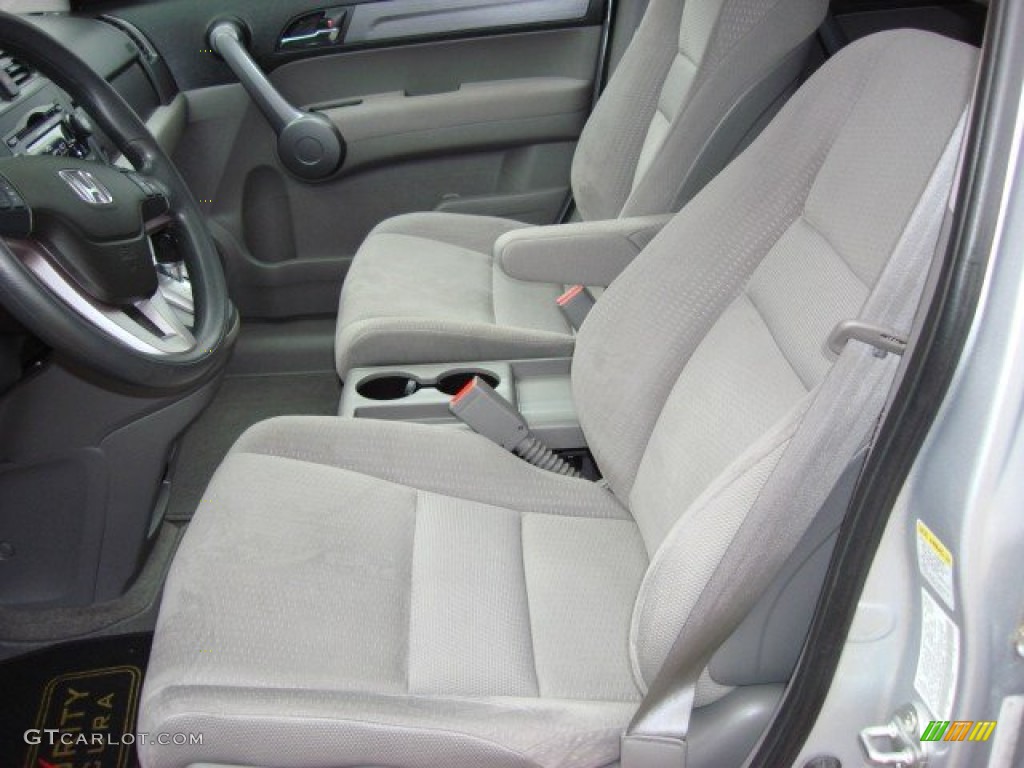 2009 CR-V EX - Alabaster Silver Metallic / Gray photo #10