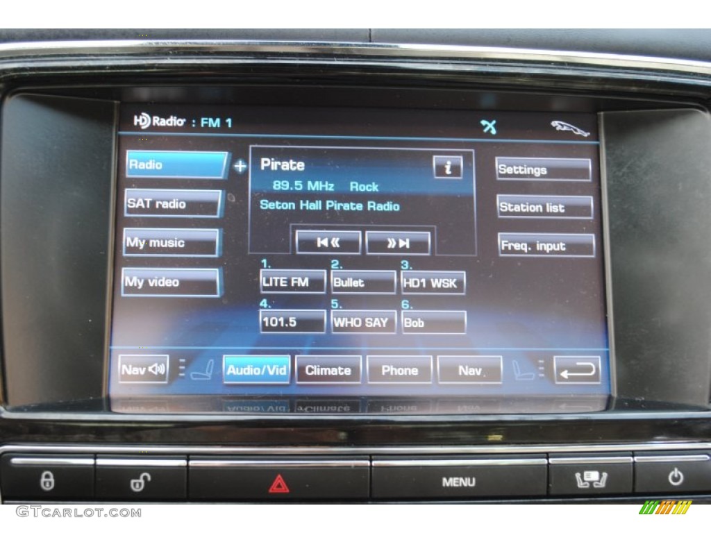 2011 XJ XJL - Frost Blue Metallic / Ivory/Truffle photo #23