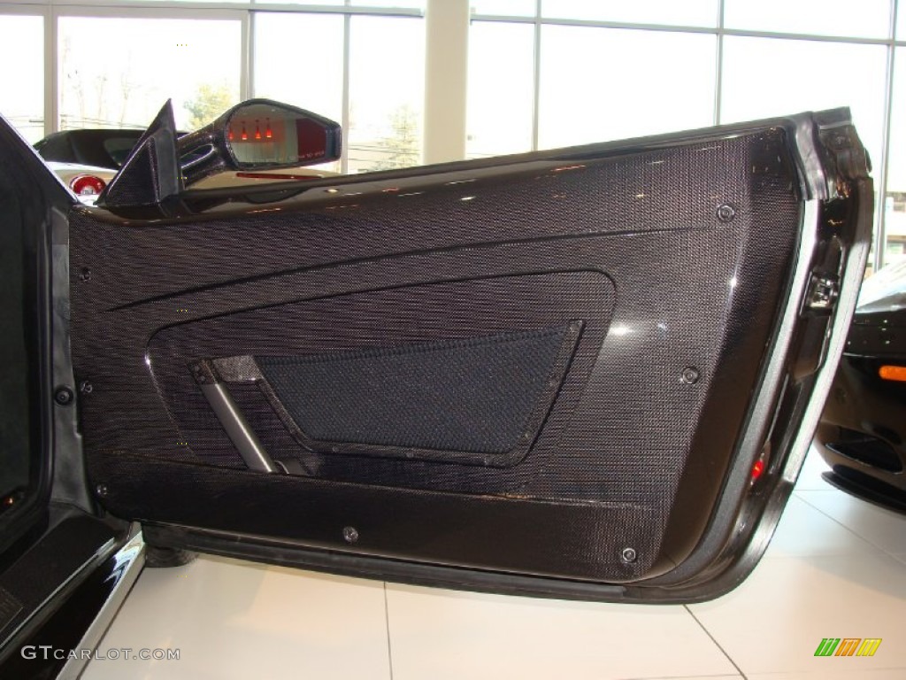 2009 Ferrari F430 Scuderia Coupe Charcoal Door Panel Photo #57806135