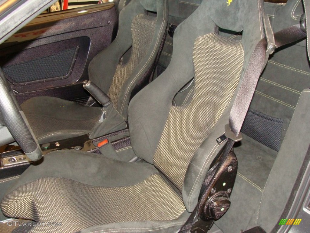 Charcoal Interior 2009 Ferrari F430 Scuderia Coupe Photo #57806202