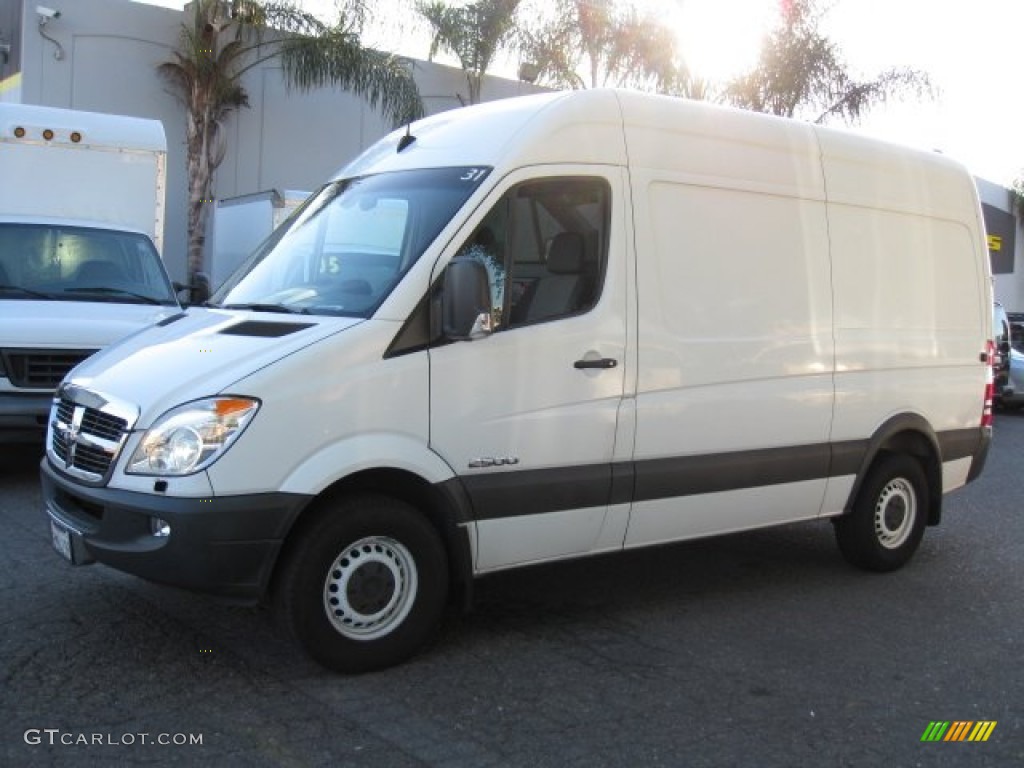 Arctic White 2008 Dodge Sprinter Van 2500 High Roof Cargo Exterior Photo #57806324