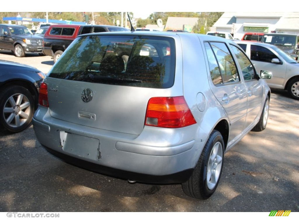 2003 Golf GL 4 Door - Reflex Silver / Black photo #2