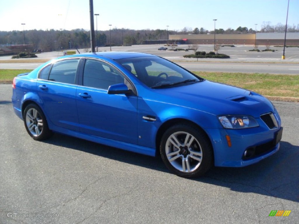 2009 G8 Sedan - Stryker Blue Metallic / Onyx photo #5