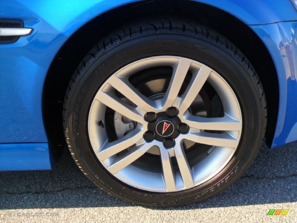 2009 G8 Sedan - Stryker Blue Metallic / Onyx photo #25