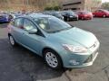 2012 Frosted Glass Metallic Ford Focus SE 5-Door  photo #1