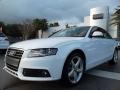 2009 Ibis White Audi A4 2.0T quattro Sedan  photo #2