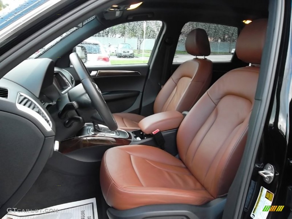 Cinnamon Brown Interior 2011 Audi Q5 2.0T quattro Photo #57809948