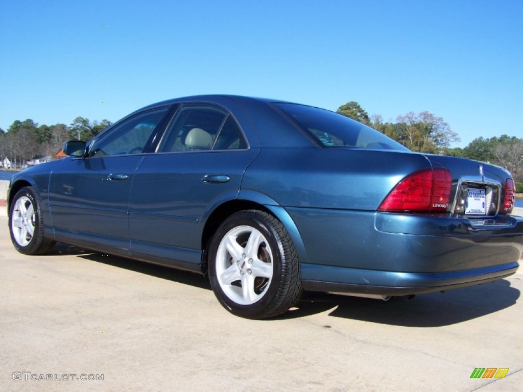 Aqua Blue Metallic 2002 Lincoln LS V8 Exterior Photo #57810140