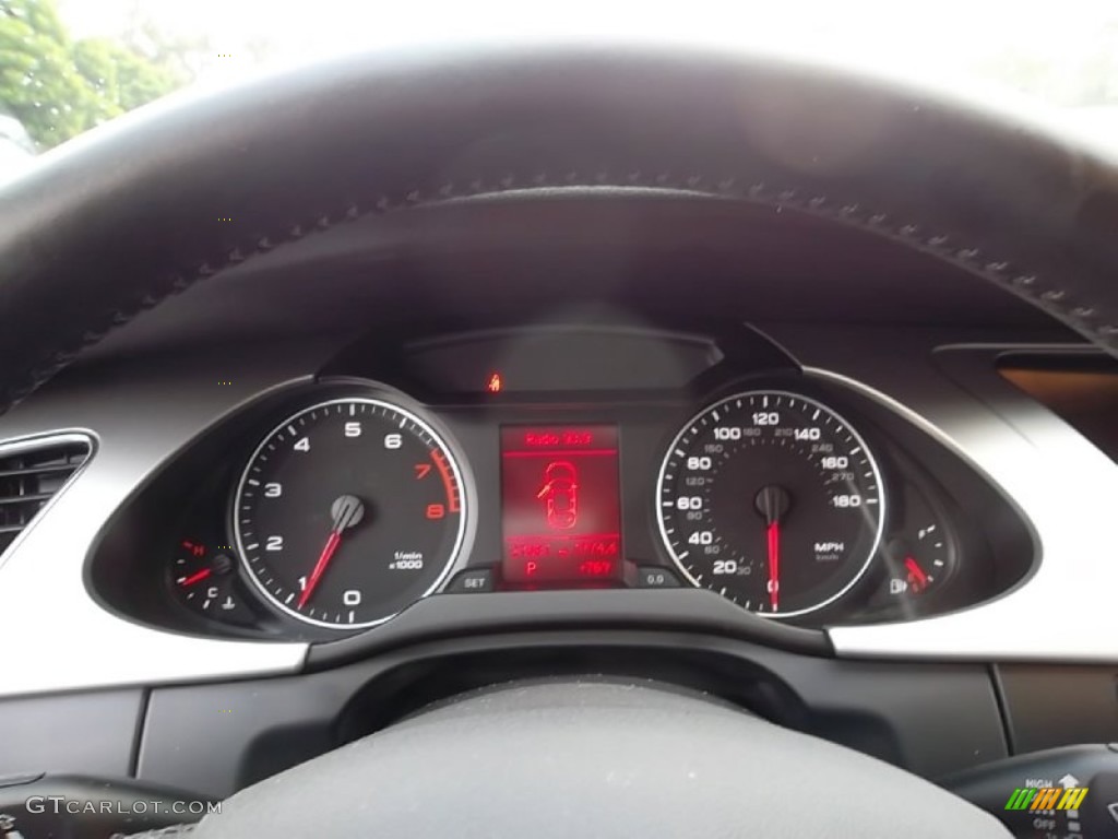 2009 Audi A4 2.0T Sedan Gauges Photo #57810449