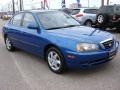 2006 Tidal Wave Blue Hyundai Elantra GLS Sedan  photo #8