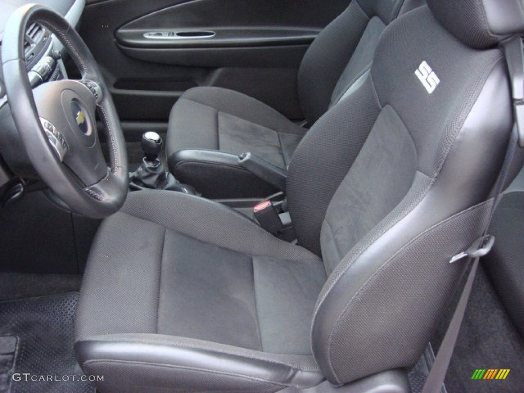 Ebony Interior 2010 Chevrolet Cobalt SS Coupe Photo #57811340