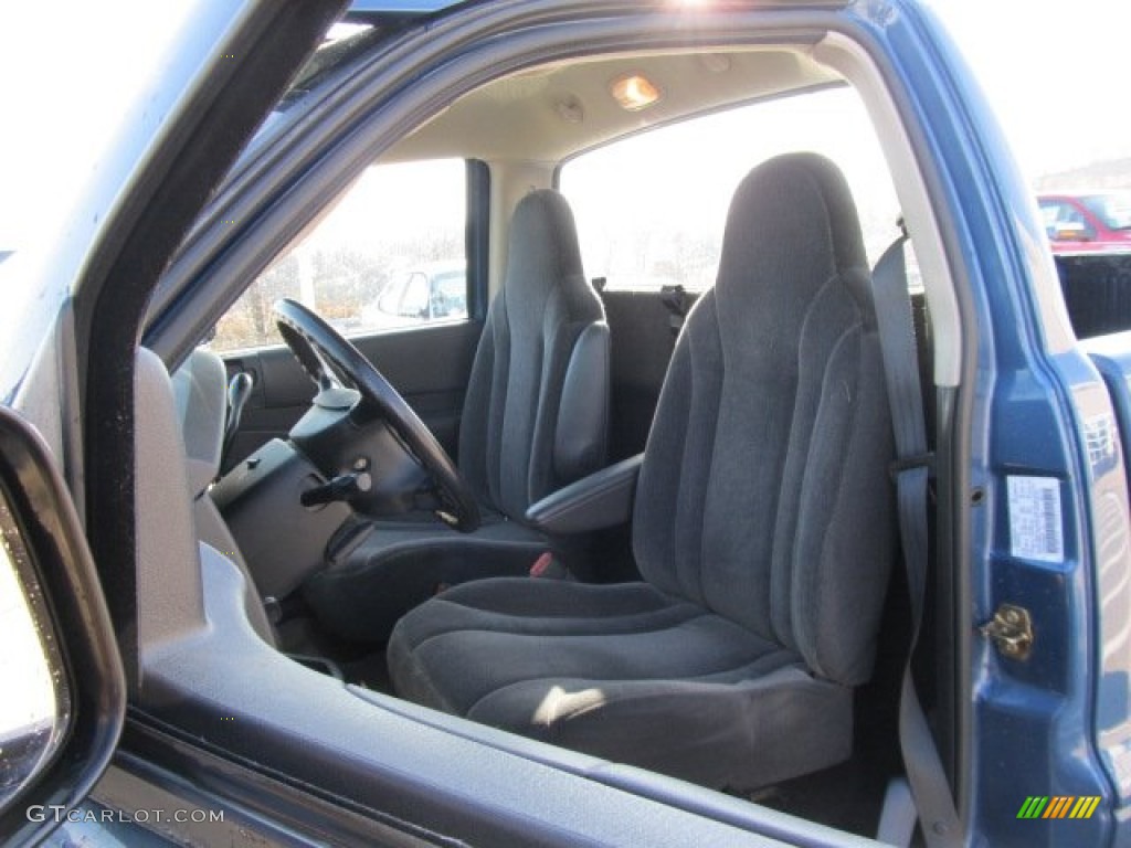 2004 Dakota SXT Regular Cab 4x4 - Atlantic Blue Pearl / Dark Slate Gray photo #14