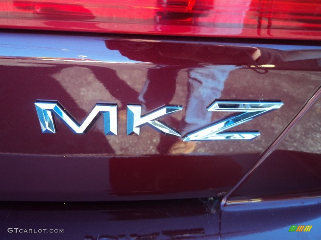 2007 MKZ Sedan - Merlot Metallic / Sand photo #30