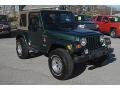 Forest Green 2001 Jeep Wrangler Sahara 4x4
