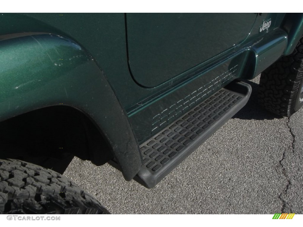 2001 Wrangler Sahara 4x4 - Forest Green / Camel/Dark Green photo #12