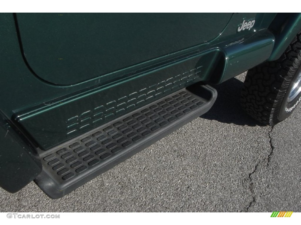 2001 Wrangler Sahara 4x4 - Forest Green / Camel/Dark Green photo #14