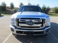 2012 Ingot Silver Metallic Ford F350 Super Duty XLT Crew Cab 4x4  photo #7