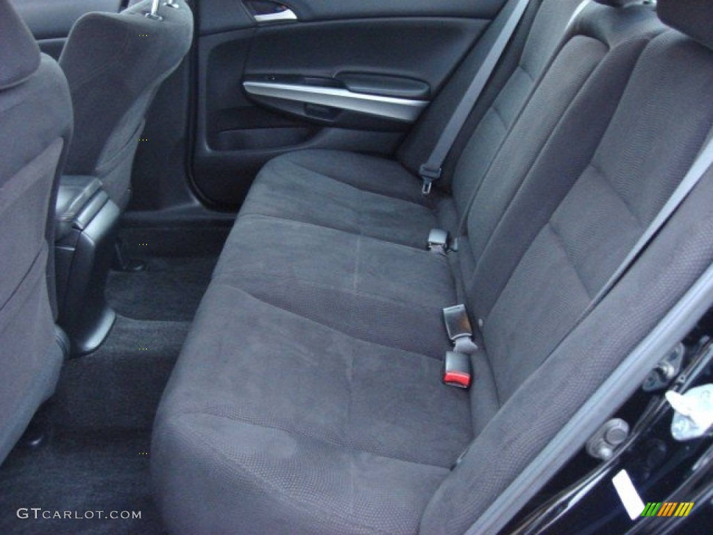 2009 Accord EX Sedan - Crystal Black Pearl / Black photo #10