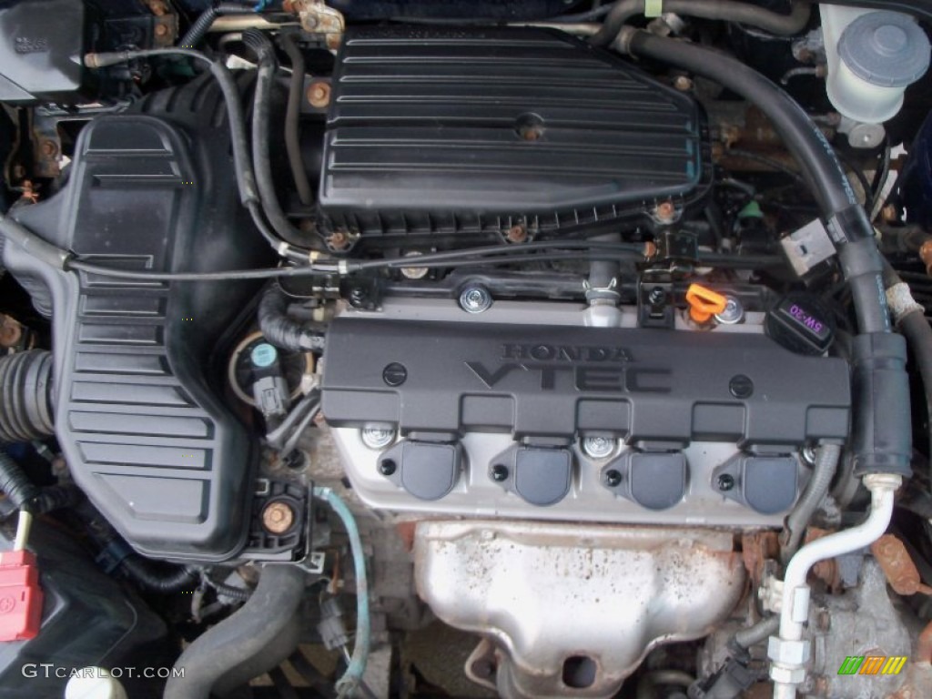 2003 Honda Civic EX Sedan 1.7 Liter SOHC 16V VTEC 4 Cylinder Engine Photo #57812636