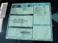 2012 Ford F550 Super Duty XL Regular Cab 4x4 Dump Truck Window Sticker