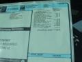 2012 Ford F550 Super Duty XL Regular Cab 4x4 Dump Truck Window Sticker