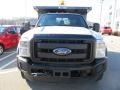 Oxford White - F550 Super Duty XL Regular Cab 4x4 Dump Truck Photo No. 7