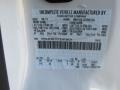 Z1: Oxford White 2012 Ford F550 Super Duty XL Regular Cab 4x4 Dump Truck Color Code