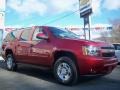 2012 Crystal Red Tintcoat Chevrolet Suburban 2500 LT  photo #3