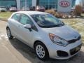 2012 Bright Silver Kia Rio Rio5 LX Hatchback  photo #1