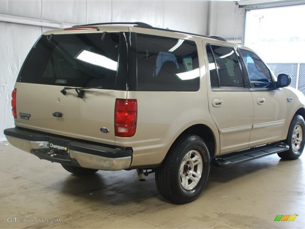 2000 Expedition XLT - Harvest Gold Metallic / Medium Graphite photo #4
