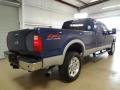 2008 Dark Blue Pearl Metallic Ford F350 Super Duty Lariat Crew Cab 4x4  photo #4