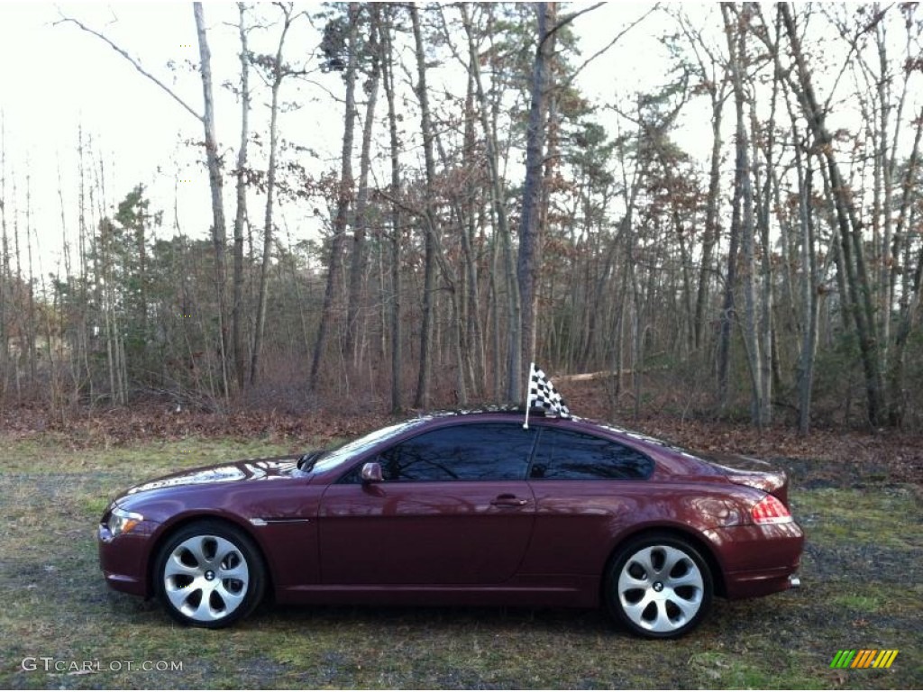 Chiaretto Red Metallic 2005 BMW 6 Series 645i Coupe Exterior Photo #57817555