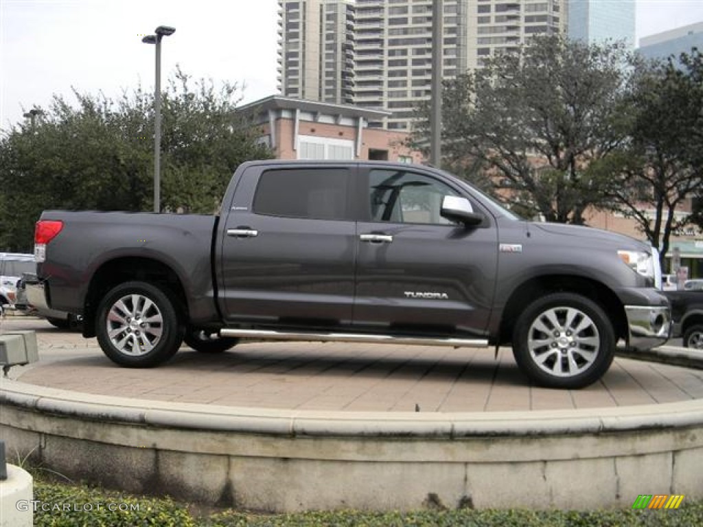 Magnetic Gray Metallic 2011 Toyota Tundra Limited CrewMax Exterior Photo #57817657