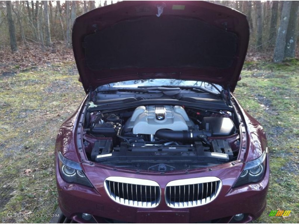 2005 BMW 6 Series 645i Coupe 4.4 Liter DOHC 32 Valve V8 Engine Photo #57817685