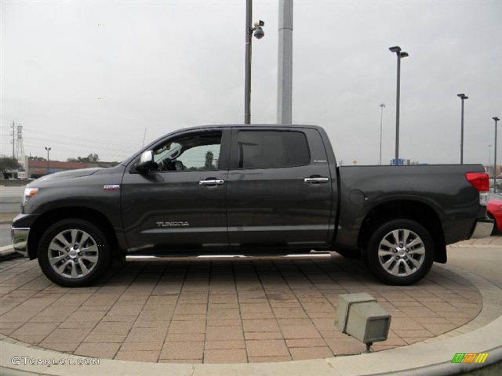 2011 Tundra Limited CrewMax - Magnetic Gray Metallic / Graphite Gray photo #9