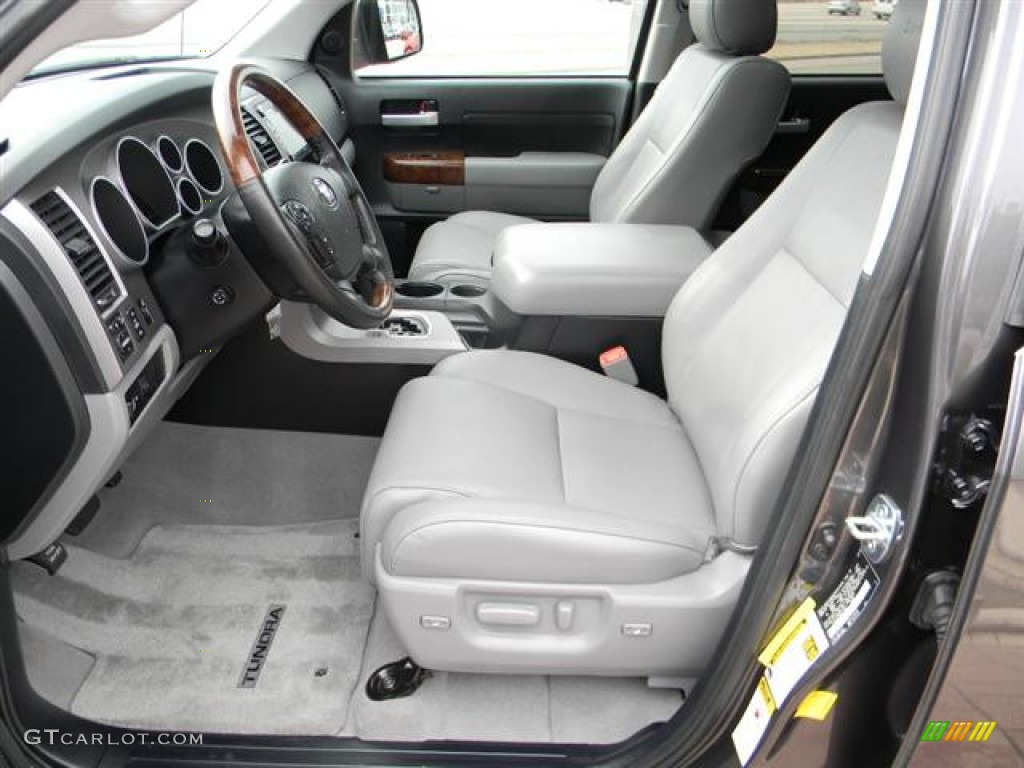 Graphite Gray Interior 2011 Toyota Tundra Limited CrewMax Photo #57817759