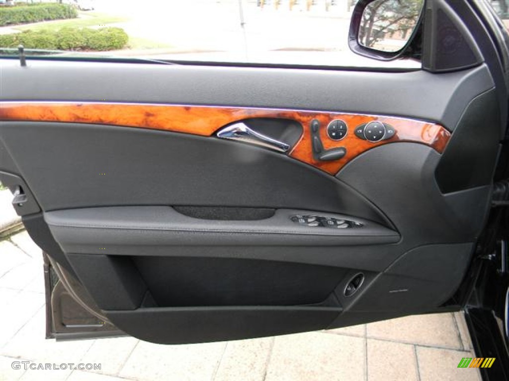 2009 E 350 Sedan - Black / Black photo #15