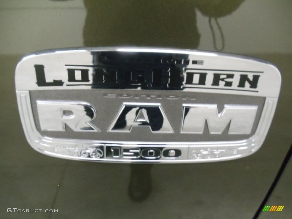 2012 Ram 1500 Laramie Longhorn Crew Cab 4x4 - Sagebrush Pearl / Light Pebble Beige/Bark Brown photo #31