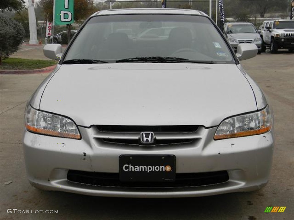 1999 Accord EX V6 Sedan - Satin Silver Metallic / Gray photo #2