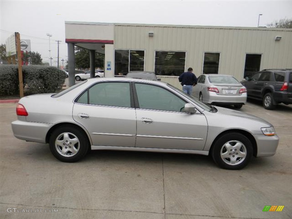 1999 Accord EX V6 Sedan - Satin Silver Metallic / Gray photo #4