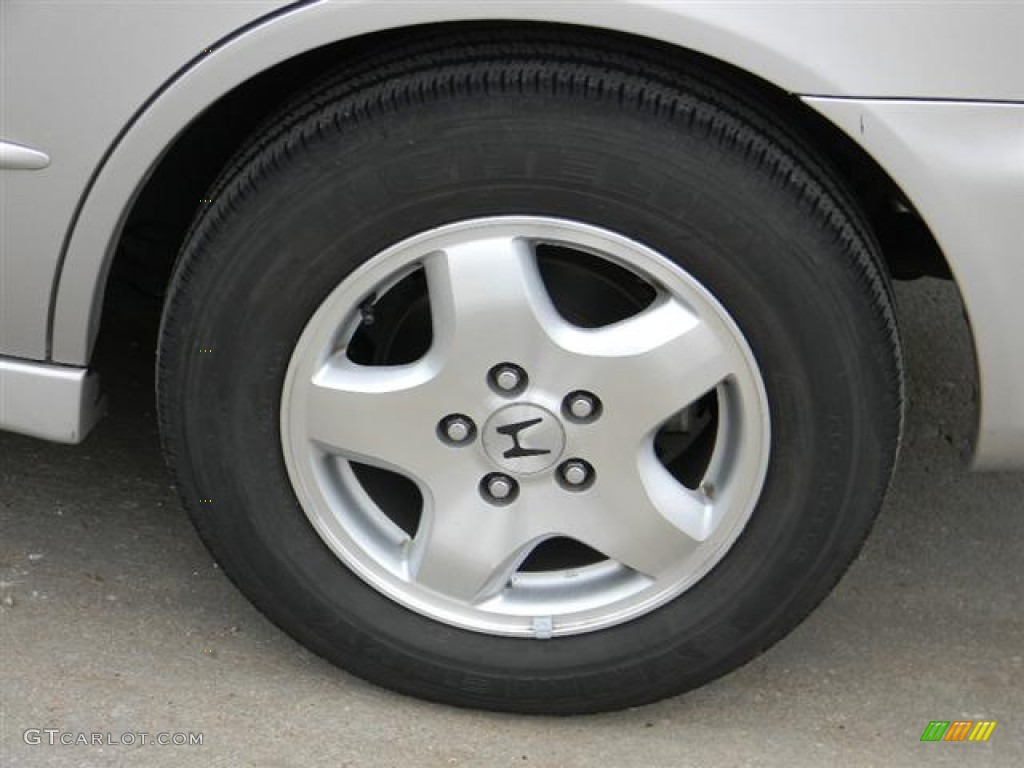 1999 Accord EX V6 Sedan - Satin Silver Metallic / Gray photo #9
