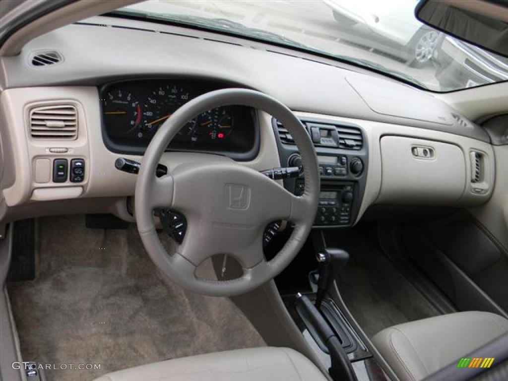 1999 Accord EX V6 Sedan - Satin Silver Metallic / Gray photo #13