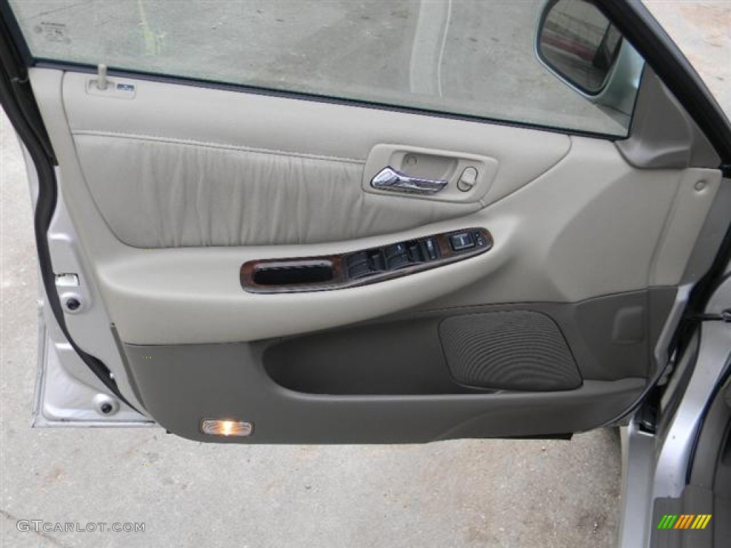 1999 Accord EX V6 Sedan - Satin Silver Metallic / Gray photo #14