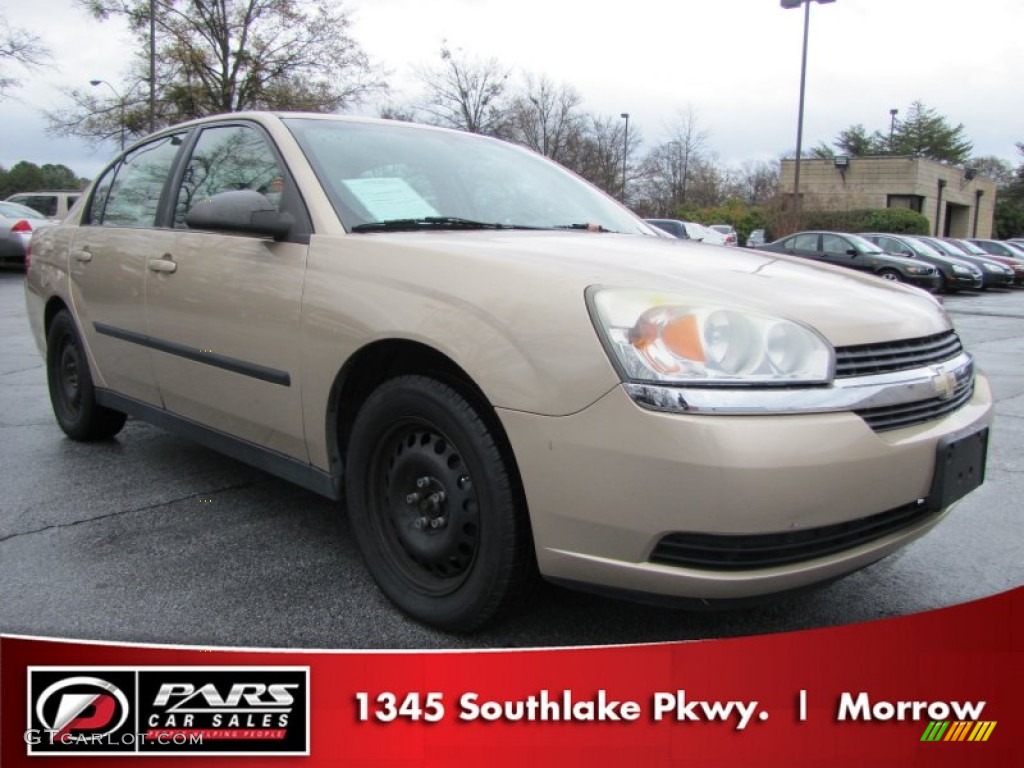 2004 Malibu Sedan - Light Driftwood Metallic / Neutral photo #4