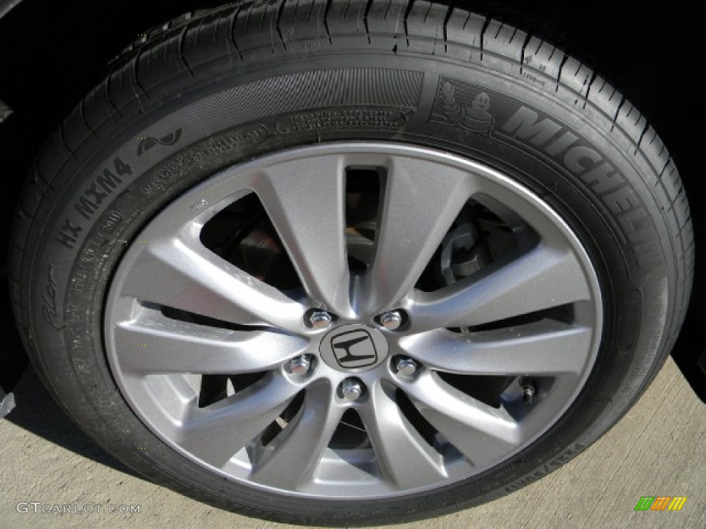 2011 Accord EX-L V6 Sedan - Alabaster Silver Metallic / Black photo #6